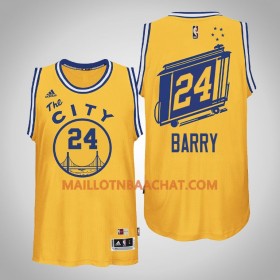 Maillot NBA Golden State Warriors Rick Barry 24 Nike 2019-20 Hardwood Classics Swingman - Homme